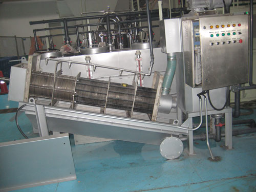 印染行業用疊螺污泥脫水機